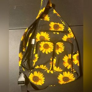 Sunflower Crossbody backpack